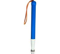 Canne Télescopique à 7 Sections Béquille De Marche Portable Ultra-légère avec Poignée Bleue pour Malvoyants Et Aveugles, Color, 130cm/51.2in