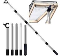 Canne Télescopique pour Fenêtre de Toit/Store Perche Telescopique Conçu pour Contrôler les Lucarnes Robuste en POIGNEE DE FENETRE