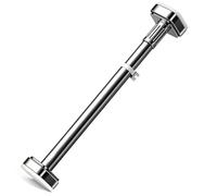 Canne Télescopique, Tringles à Rideaux Extensibles Sans Perçage Installation Facile Barre se Rideau Réglable pour Le Salon La Chambre à Coucher Et La Salle de Bain(190-260cm)