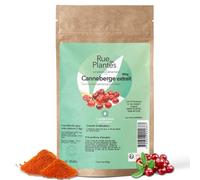 Canneberge Extrait 5% Poudre 500 g - Source d’Antioxydants Naturels, Soutient le Confort Urinaire & la Protection Cellulaire | Conditionnée en France, RUE DES PLANTES