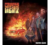 Canned Heat - Heated Blues (Red & Yellow Splatter) [Vinyl] Colored Vinyl, Gatefo