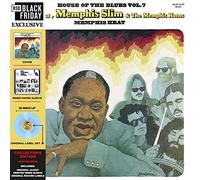 Canned Heat & Memphis Slim - Memphis Heat LP 30cm Bleu Transparent