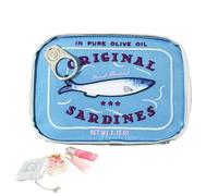 Canned Sardines Makeup Bag - Canned Sardine Makeup Bag, Cute PU Storage