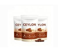 Cannelle de Ceylan - avec huile MCT - Métabolisme, soutien à la vitalité - Sans OGM, sans gluten, 60 unités,3Pcs