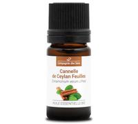 CANNELLE DE CEYLAN FEUILLES BIO - 5mL - Huile Essentielle de Qualité Premium - 100% Pure, Naturelle, garantie ChromaCert® - Chémotypée & Intégrale