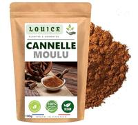 Cannelle de Ceylan Moulue 100g - 100% Naturelle et Pure - Saveur Douce et Parfumée - Idéale pour Pâtisserie, Infusions et Plats Gourmets - Naturellement Sans Gluten - Sachet Refermable - Marque LOUICE