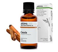 Cannelle De Chine BIO (Cinnamomum cassia) - 30 mL - Huile Essentielle Chémotypée et Certifiée AB - Digestion & Glycémie - Aroma Labs - Made in France