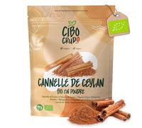 Cannelle en poudre bio moulue - 500 g. Cannelle de Ceylan en poudre biologique et végétalienne sans additifs ni conservateurs