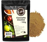 Cannelle moulue 100 g - LA PLANTIGO Un choix savoureux, Cannelle en poudre, Épice de qualité supérieure, sans additifs, Cannelle moulue Goût Intense