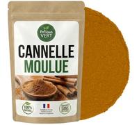 Cannelle Moulue - 250g - Épice Fine aux Notes Chaudes et Gourmandes - Saveur Douce et Aromatique - Idéale Desserts, Infusions, Boissons chaudes, Pâtisserie, Cuisine du Quotidien & Spécialités de Noël