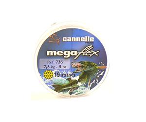 Cannelle Tresse A Bas DE Ligne MEGAFLEX 736-5, 36/100, 14.5