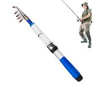 Cannes à pêche pour support de rangement extensible pour cannes à pêche | Canne à pêche pour rivière eau salée et eau douce comme cadeau pour papa mari et ami pour anniversaire et Noël