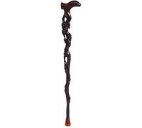 Cannes Canne, béquilles âgées, bâton de Marche en Bois Massif, Marcheur, Noir et ébène Creux de 89 cm de Long Disponible si nécessaire tronqué par Vous-même C'est Tellement Gentil de Vous