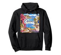 Cannes France Côte d'Azur Européenne Sweat à Capuche