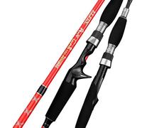 Cannes Pêche Lancer Léger Ultraléger, 1.5m .68m,8 m Bateau de mer Jigging Siège pêche Ocean Rod Fibre Carbone Tige en Eau salée(S Rod,1.68M)