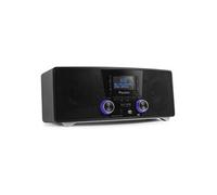 Radio stéréo Audizio Cannes DAB+ avec lecteur CD, Bluetooth et USB - Noir