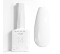 CANNI Gel Construction Ongle UV Quick Builder Gel natur couleur Blanc laiteux Milky White Vernis Gel UV Semi Permanent pour Réparation de Manucure Kit Manucure Nail Extension