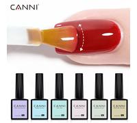 CANNI Hema - couche de Base gratuite, couche de finition diamant hautement brillante, longue tenue, Gel renforcé, déshydrateur, apprêt, colle Semi-Permanente pour pointe d'ongle DiamondTop