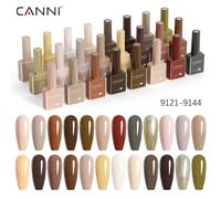 CANNI Hema TPO vernis à ongles gratuit automne ongles Maillard couleur Collection Semi Permanent diamant Longwear couche de finition 9ml MattTop 13026