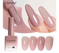 CANNI HEMATPO gratuit vernis à ongles Gel gelée rose Collection nue Gel oeil de chat Gel français tremper UV LED Gel Semi Permanent ongles 9ml 8039 cat eye gel