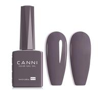 CANNI Vernis à Ongles Gel Semi Permanent Gel Polish Nail Gel UV Soak off Vernis Manucure (Light Violet foncé)