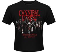 Cannibal Corpse - "Butchered At Birth 2015" T-Shirt für Herren/Damen Uni PH1709 (L) (Schwarz)