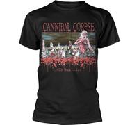 Cannibal Corpse - "Eaten Back To Life" T-shirt pour homme/femme unie PH283 (M) (Noir)