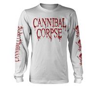Cannibal Corpse - T-shirt BUTCHERED AT BIRTH - Adulte (M) (Blanc)