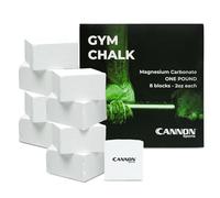 Cannon Sports Craie de Gymnastique pour athlètes, poignée résistante à la Transpiration, prévention des Ampoules pour haltérophilie, Gymnastique, Escalade (Craie de Bloc, 0,5 kg)