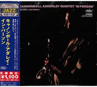 Cannonball Adderley – In Person – CD – Réédition japonaise – Import – Universal Music Group