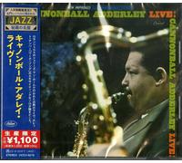 Cannonball Adderley Jazz Sax SEALED NEW CD Cannonball Adderley-Live 1964 OBI