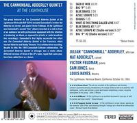 Cannonball Adderley Quintet At The Lighthouse by ADDERLEY,CANNONBALL QUINTET