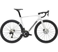 Velo de route cannondale supersix evo 5 shimano 105 di2 12v 700 mm gris blanc 2026