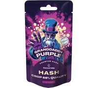 Canntropy Hash Granddaddy Purple, Qualité 88%, 1 G - 100 G 5 Grammes