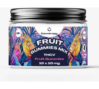 Canntropy Mélange De Gommes Aux Fruits Thcv, 10 Pcs X 10 Mg, 100 Mg Thcv, 25 G