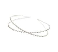CANNXI Bandeaux pour femme, élégant bandeau avec diamants étincelants unique accessoire de cheveux délicat incrusté pour les amateurs de mode