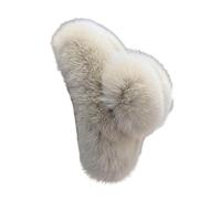 CANNXI Barrette à cheveux tendance élégante - Polyvalente - En forme de fausse fourrure - Pour tenues ludiques et féminines