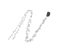 CANNXI Chaîne d'extension de cheveux pour tresses, strass et glands - Accessoire élégant pour femmes et filles
