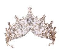 CANNXI Diadème de mariée en cristal coloré pour mariage, accessoire de cheveux pour femme et fille