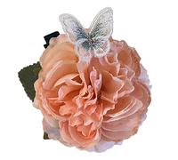 CANNXI Élégante barrette à cheveux en métal - Pince à cheveux en forme de fleur - Accessoire de cheveux pour femme