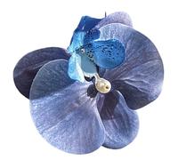 CANNXI Épingle à cheveux en forme de fleur de Phalaenopsis 2024 tendance avec perles florales - Barrettes à cheveux uniques pour femmes