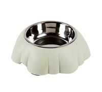 CANNXI Gamelles pour animaux de compagnie, bleu/vert/respectueux de l'environnement, en acier inoxydable, 14,5 cm, pour chien et gamelle portable