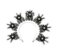 CANNXI Halos Couronne Bandeau Strass Coiffe Femme Vierge Coiffure Tiaras Cheveux Hoop Mariage Fête Accessoires Cheveux