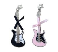 CANNXI Jolie pince à cheveux avec nœud papillon élégante en forme de guitare, barrette à cheveux tendance, bijoux de cheveux délicats pour femmes
