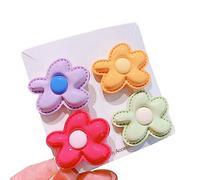 CANNXI Jolie pince à cheveux en forme de fleur irrégulière - Pince à cheveux simple - Fleur mignonne - Petit peigne à cheveux - Pour enfants, femmes, adolescents