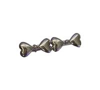 CANNXI Jolies barrettes à cheveux coréennes en forme de cœur 3D - Accessoires pour cheveux - Mat - Cœur d'amour - Billet de canard - Pince à cheveux