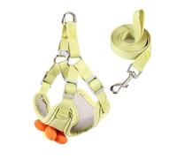 CANNXI Laisse pour chien, gilet avec joli gilet à fleurs, longue corde solide pour l'entraînement, la marche, la natation, la randonnée