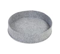 CANNXI Lit rond lavable avec tapis de refroidissement pour chiens et chats avec coussin de paille pour chiens et chats de petite et moyenne race, plusieurs couleurs