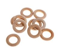CANNXI Lot de 10 anneaux bruts à peindre pour la fabrication de bijoux pour oiseaux, jouets à mâcher pour perroquet
