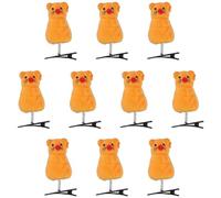 CANNXI Lot de 10 épingles à cheveux mignonnes en forme de souris pour animaux de compagnie - Accessoire pour cheveux